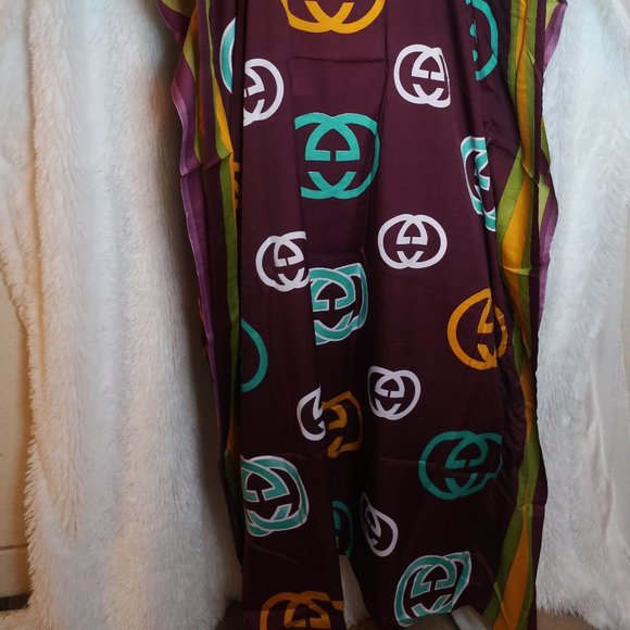 Multicolor Plus size Dress - Picture 3 of 3